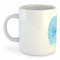 [해외]KRUSKIS Off Road Fingerprint Mug 325ml 9137039776 White