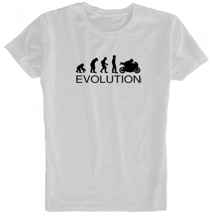 [해외]KRUSKIS Evolution Motard 반팔 티셔츠 9136665610 White