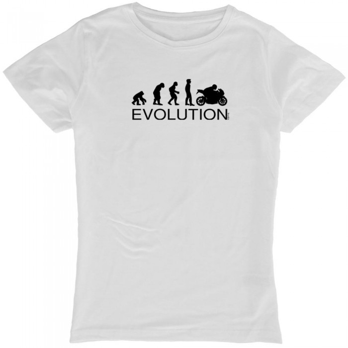 [해외]KRUSKIS Evolution Motard 반팔 티셔츠 9136665611 White