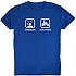 [해외]KRUSKIS 프로blem 솔루션 Ride 반팔 티셔츠 9136696565 Royal Blue
