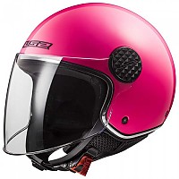 [해외]LS2 OF558 Sphere Lux 오픈 페이스 헬멧 9137024943 Solid / Fluo Pink