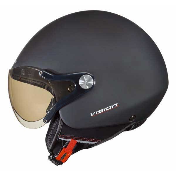 [해외]넥스 SX.60 Vision Plus 오픈 페이스 헬멧 9641302 Black Matt