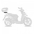 [해외]샤드 Kymco Agility City 50/125i/200i 16/4T 탑 케이스 후면 피팅 9136083728 Black