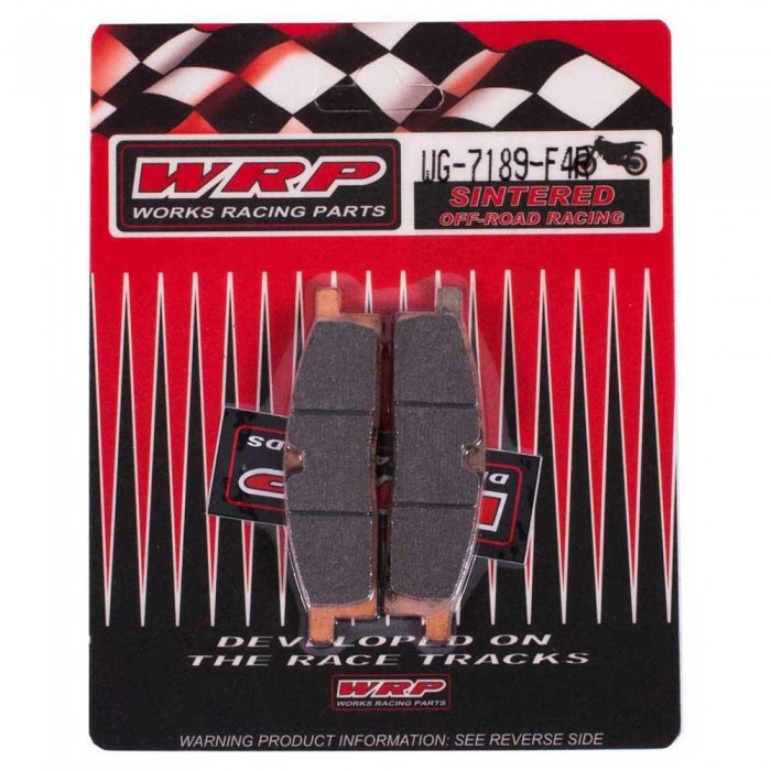 [해외]WRP 패드 F4R Off 로드 Yamaha Front Brake 9136857681 Grey
