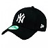 [해외]뉴에라 New York Yankees 9 Forty 캡 3136473233 Black / White