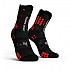 [해외]컴프레스포트 Racing V3.0 트레일 양말 6136312804 Black / Red