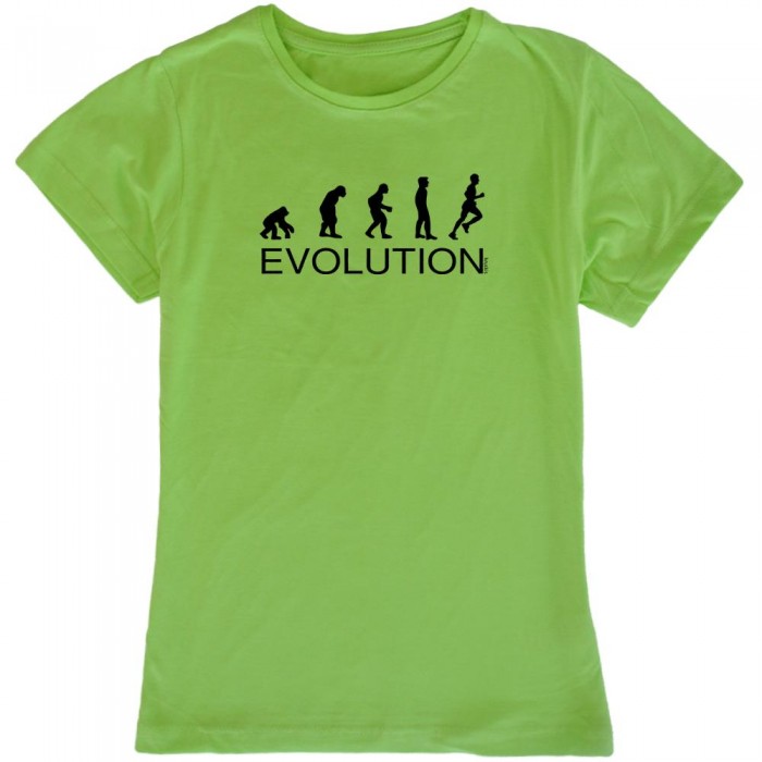 [해외]KRUSKIS Evolution 런닝 반팔 티셔츠 6136696581 Light Green