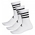 [해외]아디다스 3 Stripes Cushion Crew 양말 3 켤레 7137211445 White / White / White