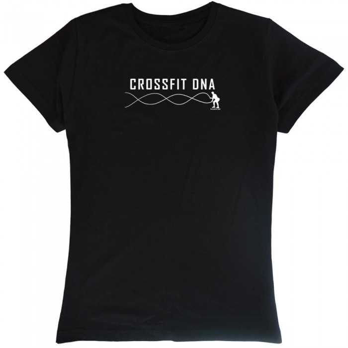 [해외]KRUSKIS Crossfit DNA 반팔 티셔츠 7136887501 Black