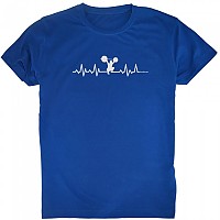 [해외]KRUSKIS Fitness Heartbeat 반팔 티셔츠 7136887574 Royal Blue