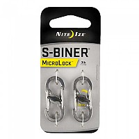 [해외]NITE IZE S Biner MicroLock Steel Key Ring 4135919290 Metal
