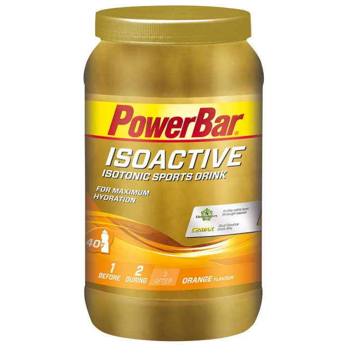 [해외]파워바 오렌지 파우더 Isoactive 1.32kg 4136654127 Golden