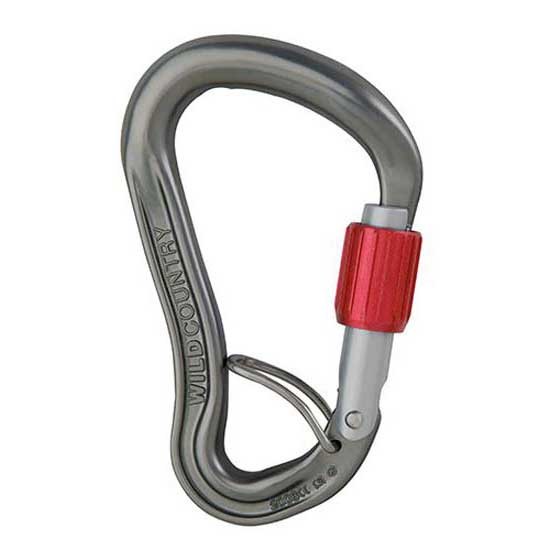 [해외]와일드컨츄리 스냅 후크 Ascent Lite Belay 4136004788 Gunmetal / Red