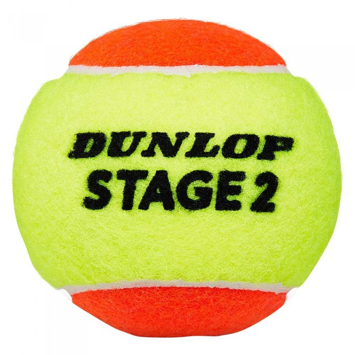 [해외]던롭 테니스 공들 Stage 2 12137061226 Yellow / Orange