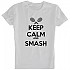 [해외]KRUSKIS Keep Calm And Smash 반팔 티셔츠 12136696513 White