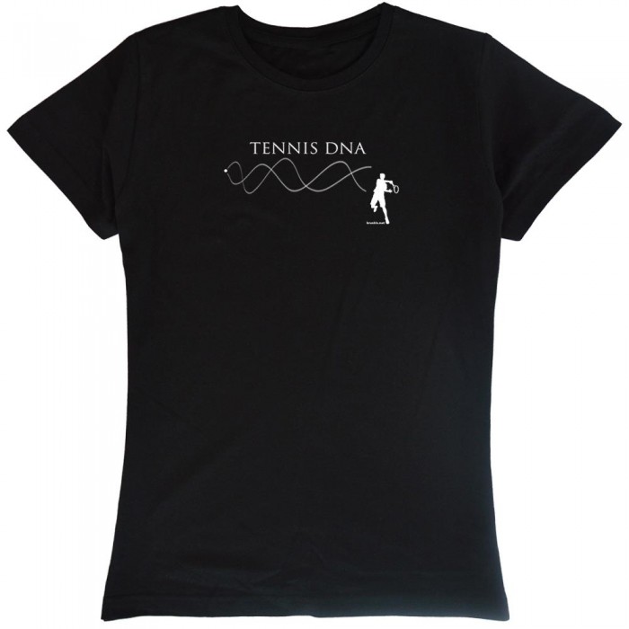 [해외]KRUSKIS 테니스 DNA 반팔 티셔츠 12136887473 Black