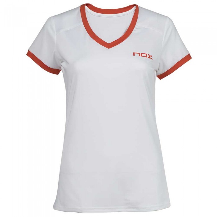 [해외]NOX 반소매 티셔츠 팀 로고 12137021919 White / Red