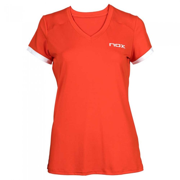 [해외]NOX 반소매 티셔츠 팀 로고 12137021920 Red / White