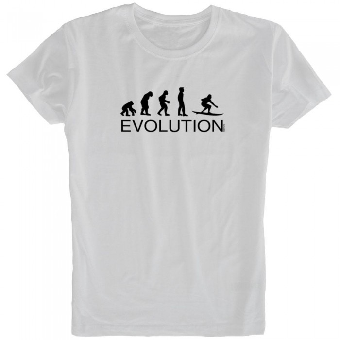[해외]KRUSKIS 반팔 티셔츠 Evolution Surf 숏 슬리브 T-shirt 14136665628 White