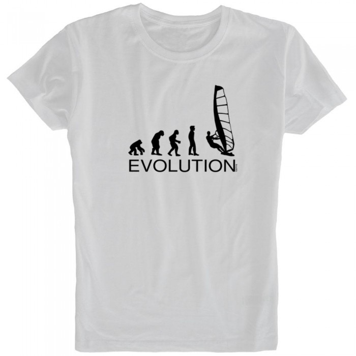 [해외]KRUSKIS 반팔 티셔츠 Evolution 윈드surf 숏 슬리브 T-shirt 14136665634 White