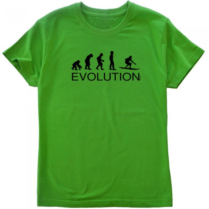 [해외]KRUSKIS Evolution Surf 숏 슬리브 T-shirt 반팔 티셔츠 14136696529 Green