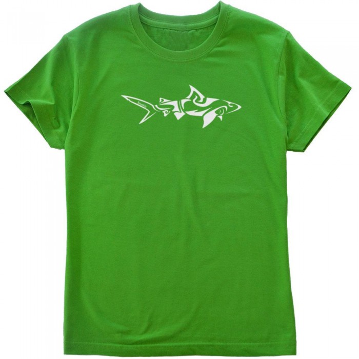 [해외]KRUSKIS Shark Tribal 반팔 티셔츠 14136696365 Green