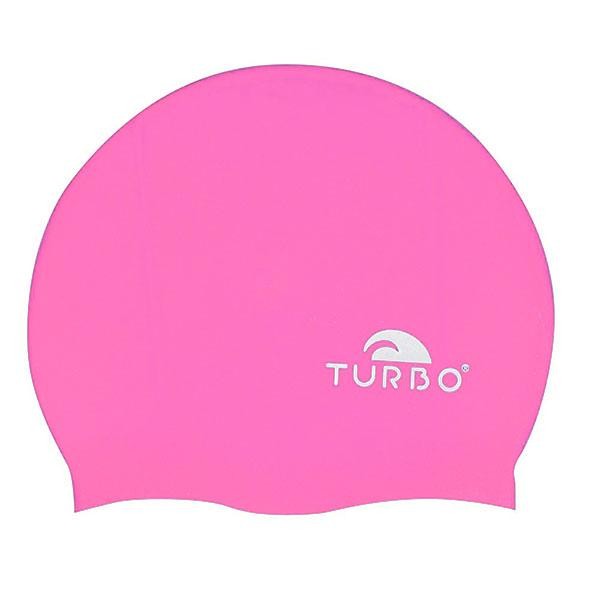 [해외]터보 수영 모자 Silicone 6672721 Pink