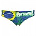 [해외]터보 Happy Brazil 수영복 브리프 6675455 Multicoloured