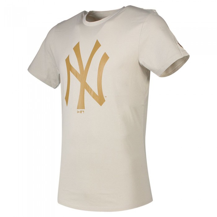 [해외]뉴에라 반소매 티셔츠 MLB Seasonal 팀 로고 New York Yankees 137229652 Stone