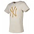 [해외]뉴에라 MLB Seasonal 팀 로고 New York Yankees 반팔 티셔츠 137229652 Stone