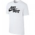 [해외]나이키 Sportswear Just Do It Swoosh 반팔 티셔츠 136972015 White / Black