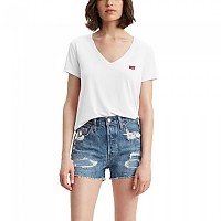 [해외]리바이스 The Perfect 반팔 V넥 티셔츠 137259623 White