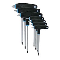[해외]VAR 도구 Set Of 7 P Handled Torx Compatible Wrenches 1136280211 Black / Silver