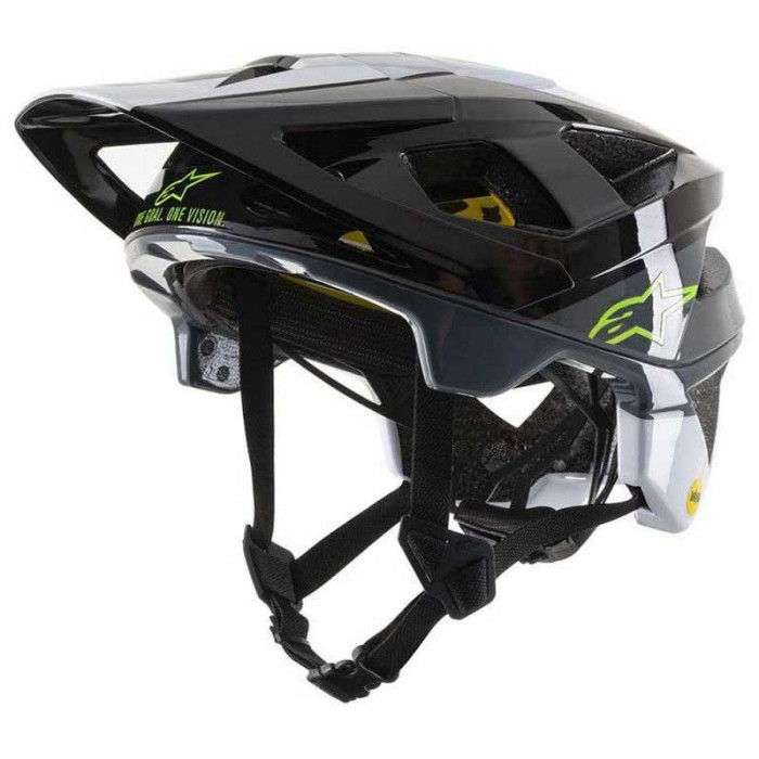 [해외]알파인스타 BICYCLE Vector 테크 Pilot MTB 헬멧 1137276291 Black / White / Grey