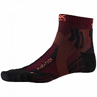 [해외]X-SOCKS Marathon 양말 6137057204 Dark Ruby / Sunset Orange