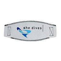 [해외]마레스 줄자 She Dives Neoprene Mask Band Trilastic 105069 Blue Fog