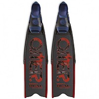 [해외]OMER Stingray Dual Carbon 작은 프리다이빙 핀 10137106656 Black / Blue / Red