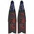 [해외]OMER Stingray Dual Carbon Small 창낚시 지느러미 10137106656 Black / Blue / Red