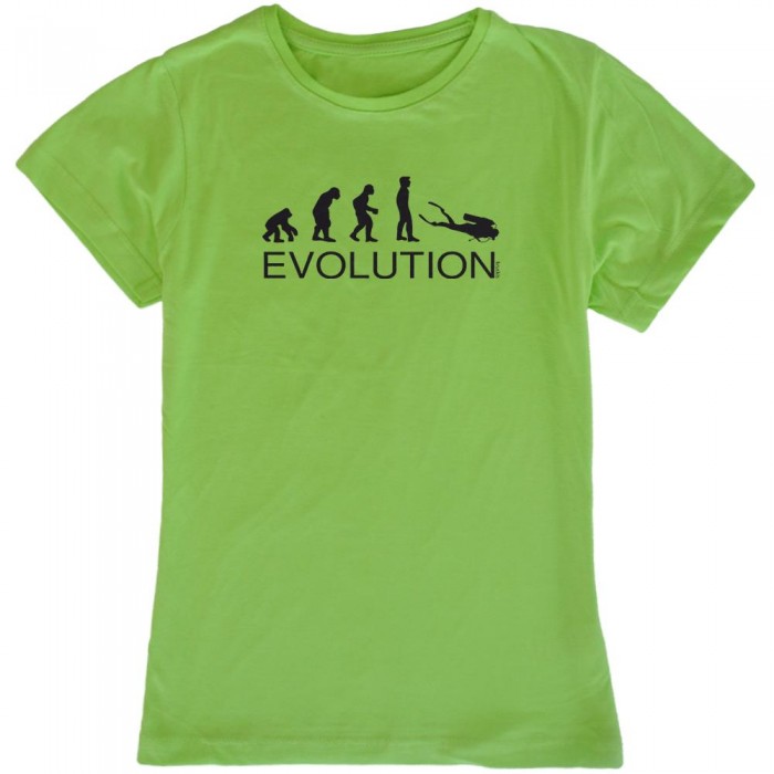 [해외]KRUSKIS Evolution Diver 반팔 티셔츠 10136696458 Light Green