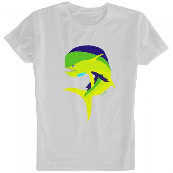 [해외]KRUSKIS Jumping Dorado 반팔 티셔츠 10136696560 White