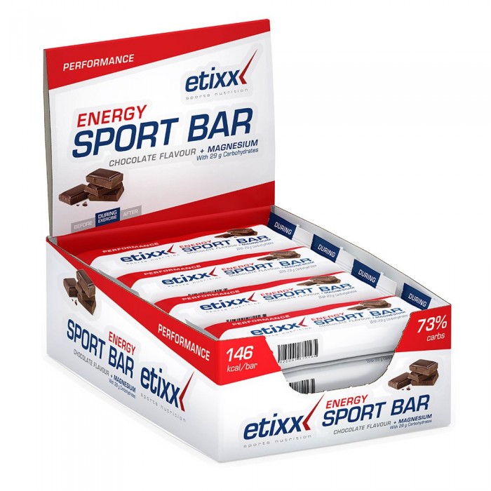 [해외]ETIXX Sport 12 단위 초콜릿 에너지 바 상자 14137026962 Multicolor