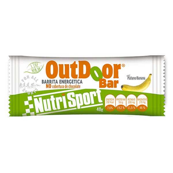 [해외]NUTRISPORT Outdoor 20 단위 바나나 에너지 바 상자 14613418 Multicolor