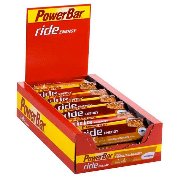 [해외]파워바 땅콩과 사탕 에너지 바 상자 Ride Energy 55g 18 단위 1458782 Red