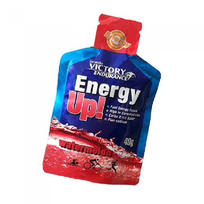 [해외]VICTORY ENDURANCE Energy Up 40g 24 단위 수박 에너지 젤 상자 14136514102 Watermelon