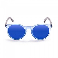 [해외]OCEAN SUNGLASSES 목재 편광 선글라스 Lizard 14136178899 Brown / Blue Transparent / Blue