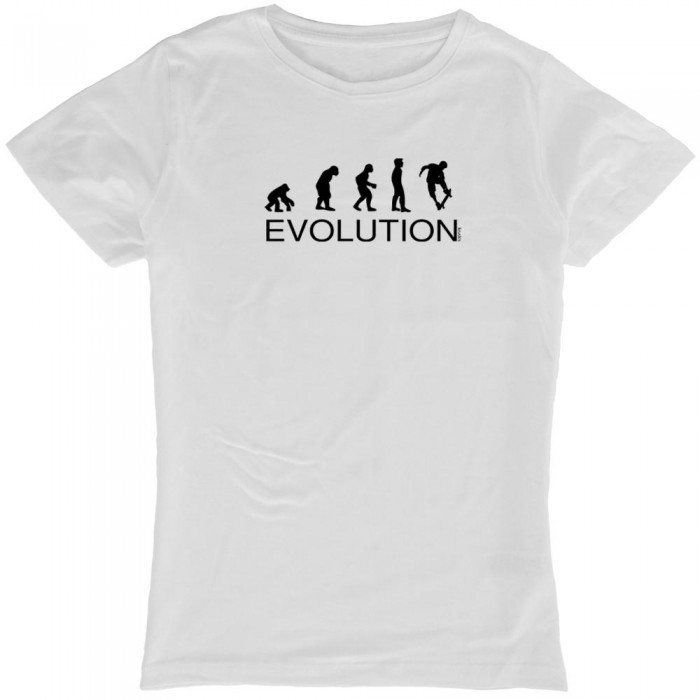 [해외]KRUSKIS 반팔 티셔츠 Evolution Skate 14136665626 White