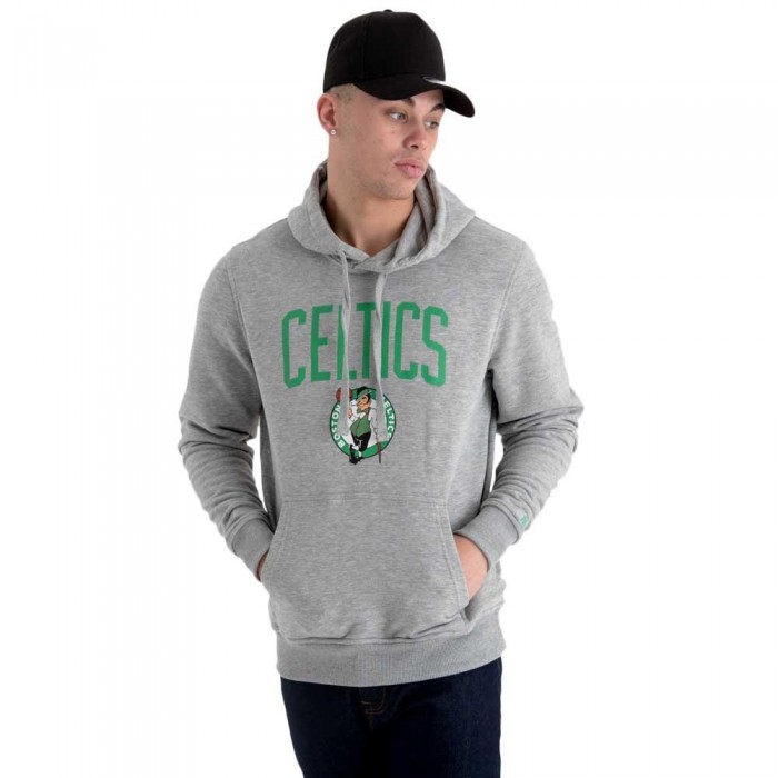 [해외]뉴에라 후드티 팀 로고 Po Boston Celtics 136789011 Grey