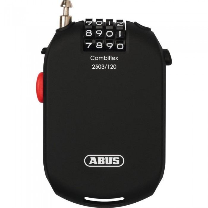 [해외]아부스 Combiflex 2503/120 C/SB 케이블 잠금 장치 1136332060 Black