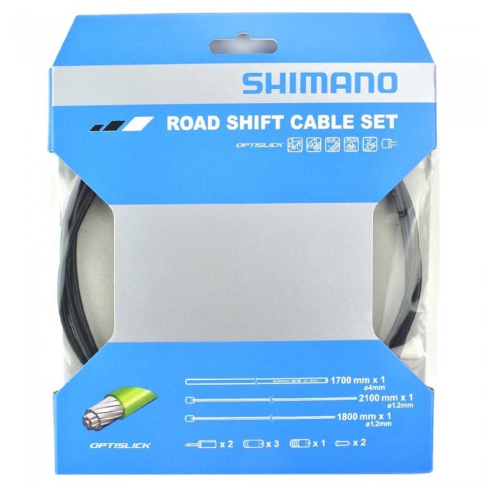 [해외]시마노 기어 케이블 키트 Optislik Cable And Case Kit 1135997588 Black