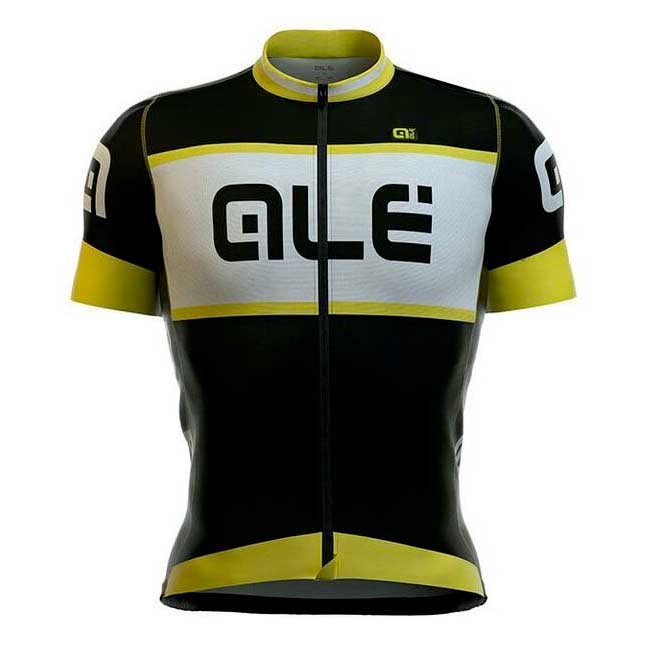 [해외]ALE R-EV1 Master 반팔 저지 1135967350 Black / White / Yellow Fluo